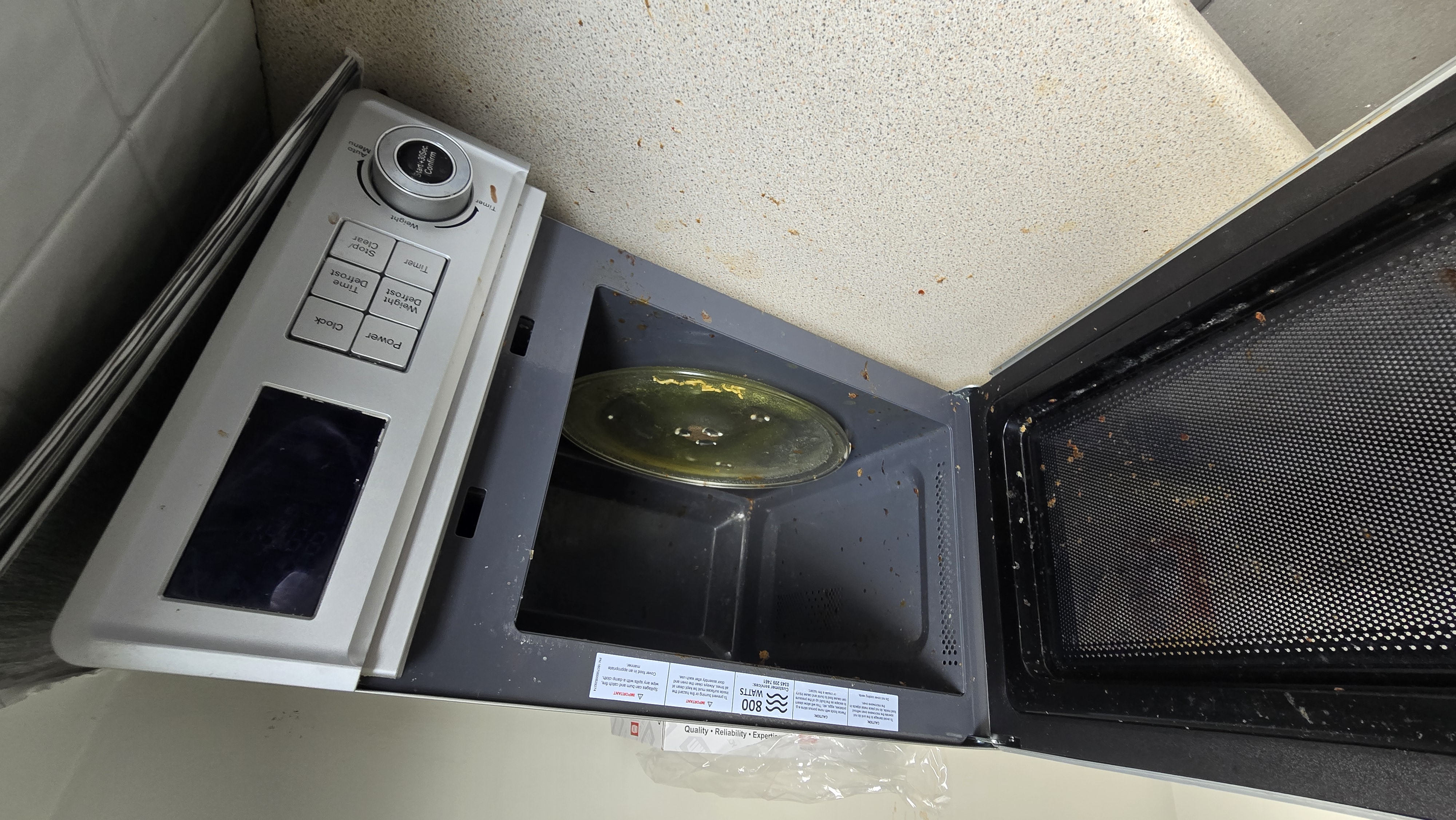 Before – Microwave