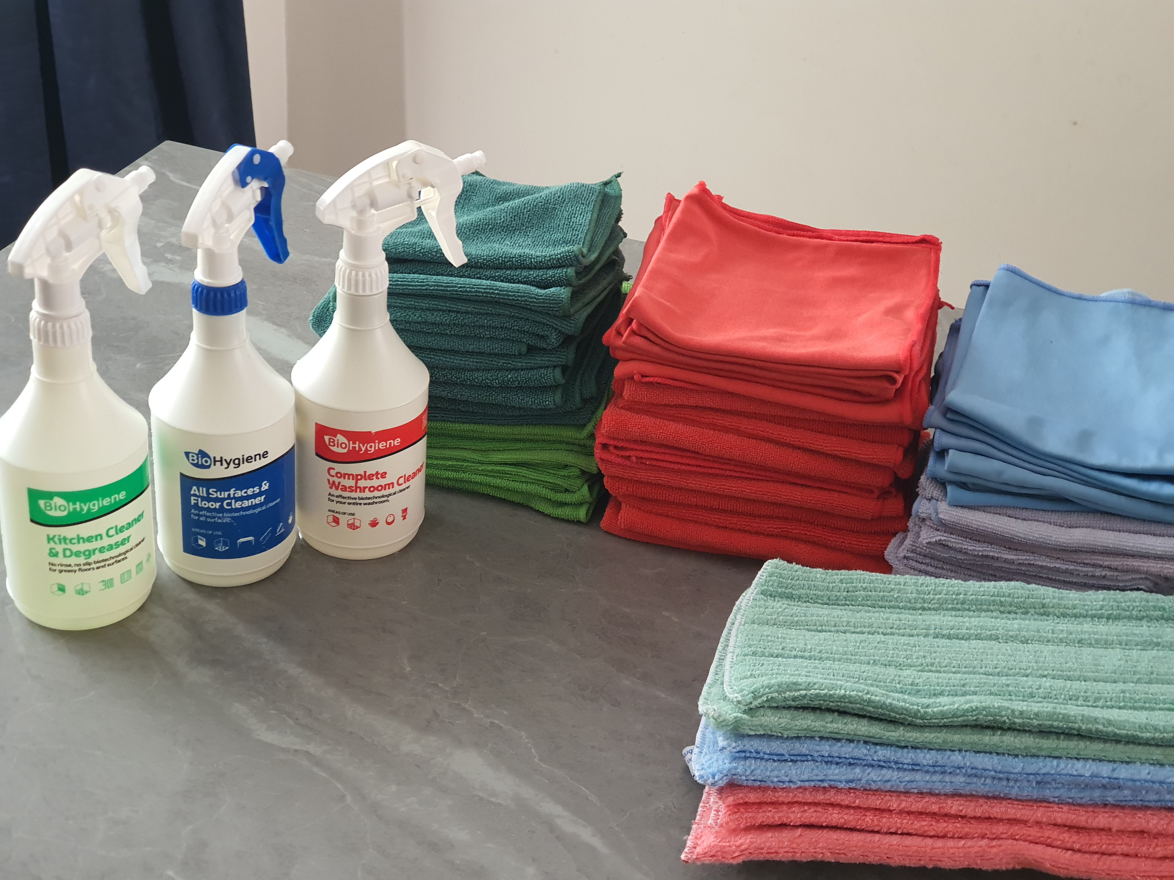 Why Colour-Coded Cleaning Cloths Matter in Your Home or Business Space